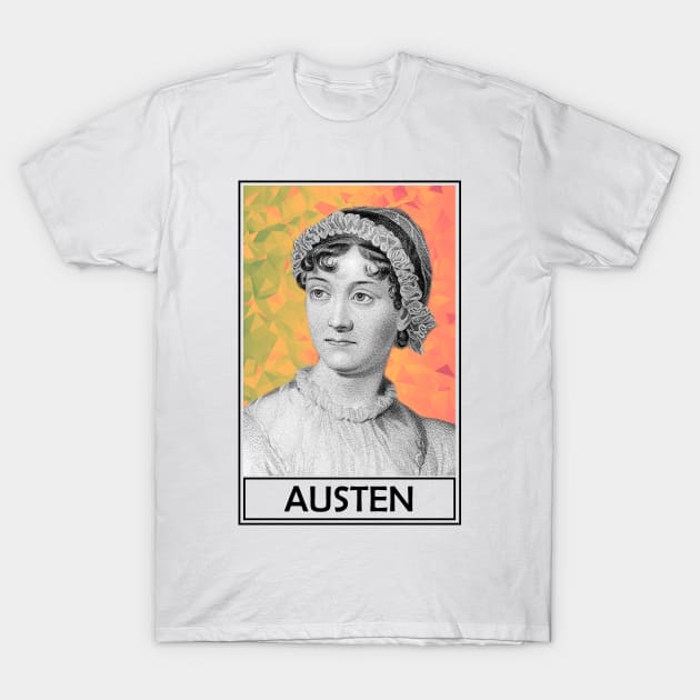 Jane Austen T-Shirt by TheLiterarian